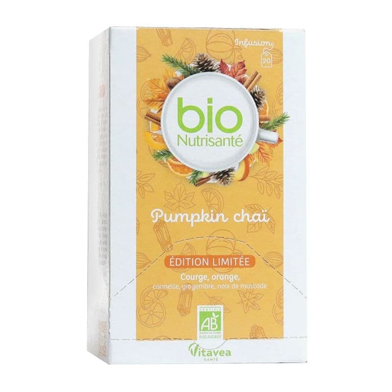 Havea Pharma NUTRISANTE INFUS BIO TIS PUMKIN CHAI 20SACH