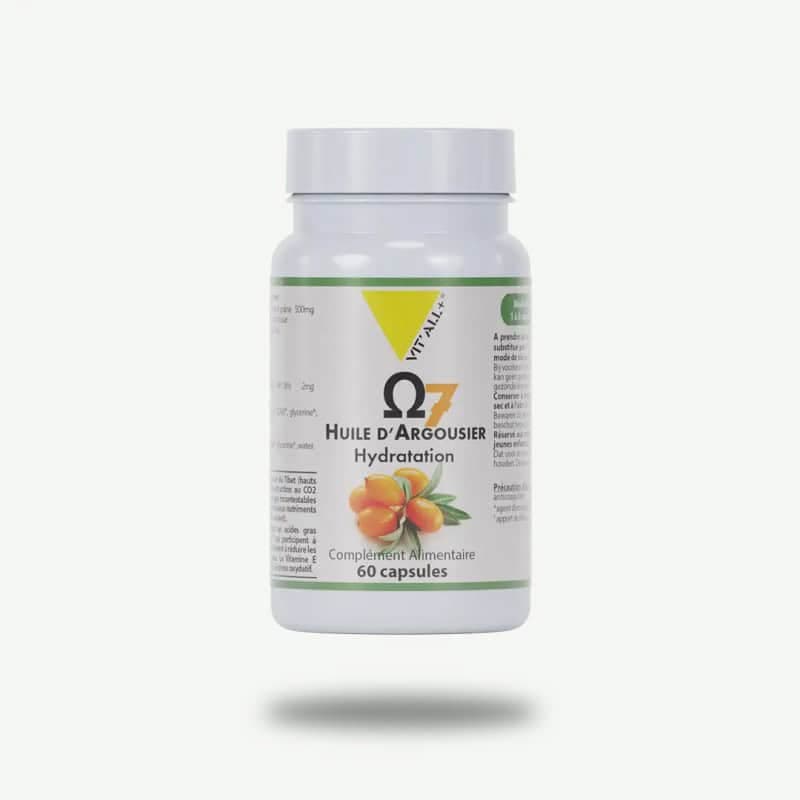VIT'ALL+ OMEGA 7 HUILE D'ARGOUSIER 500MG