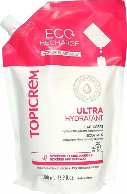 Nigy TOPICREM ULTRA-HYDRATANT LAIT CORPS ECO/500ML