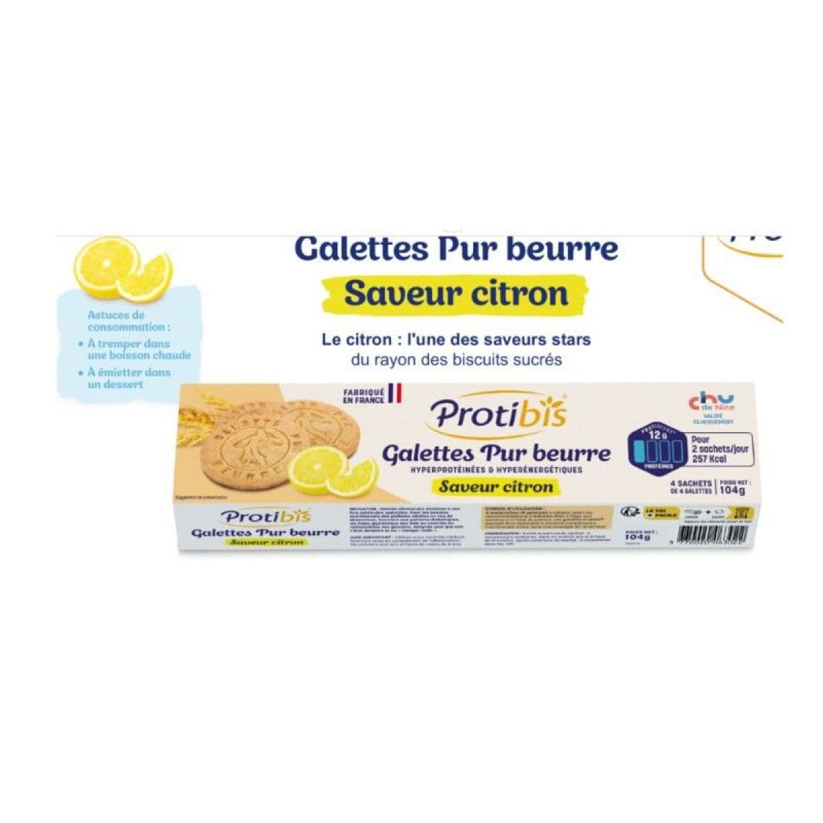 Nestlé Health Science PROTIBIS HP-HC GALETTE CITRON B/16