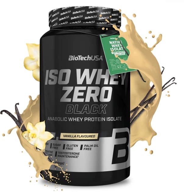 BIOTECH ISO WHEY ZERO BLACK VANILLE 908G