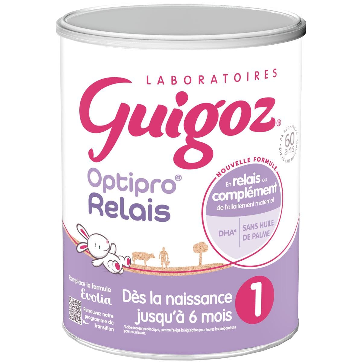 Guigoz GUIGOZ EVOLIA RELAIS 1 LAIT PDR B/800G