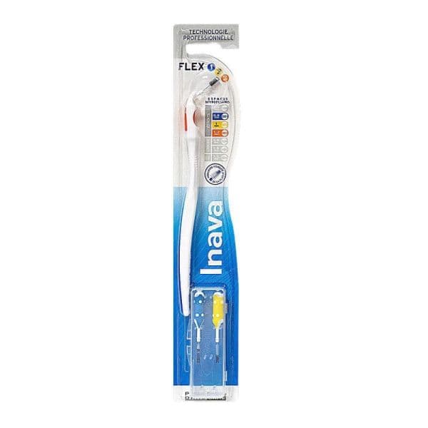 Pierre Fabre Oral Care INAVA FLEX BROSSETT MANCHE LONG 1/2/3 BLIST/3
