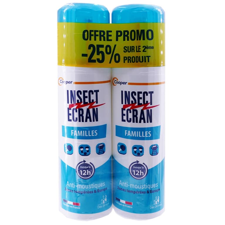 INSECT FAMILL 2X100ML -25%
