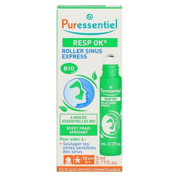 PURESSENTIEL RESPIRATOIRE ROLLER SINUS EX 6ML