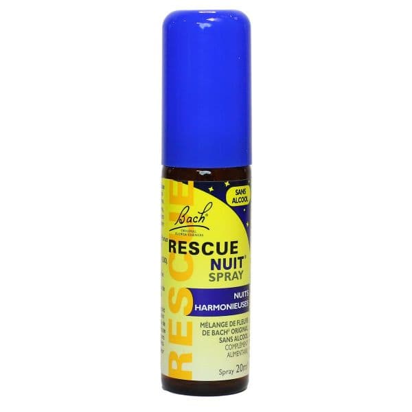 RESCUE NUIT ELIXIR FLORAL SS ALCOOL SPR/20ML