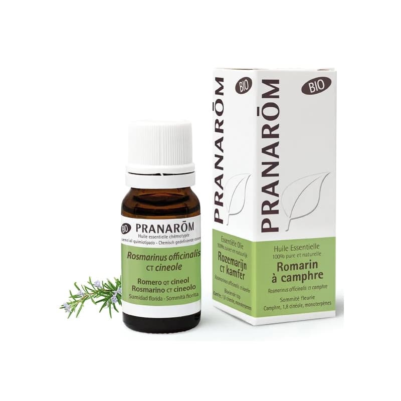Pranarôm PRANAROM HLE ESS BIO ROMARIN CAMPHRE FL/10ML