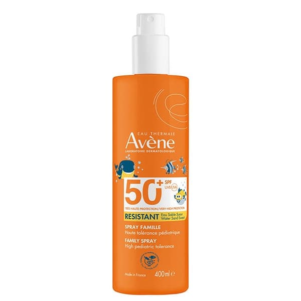 AVENE SOLAIRE SPF50+ SPRAY FAMILLE FL/400ML