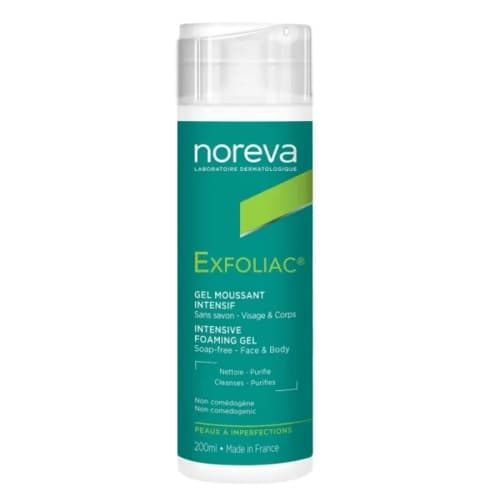 Noreva Pharma EXFOLIAC GEL MOUSS INTENSIF FL/200ML