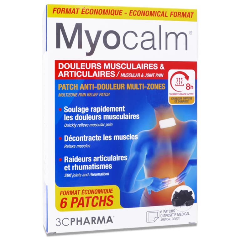 MYOCALM PATCH DOUL MUSCUL B/6