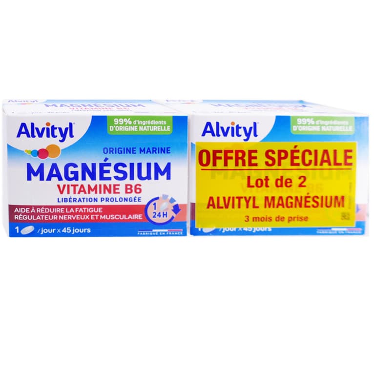 ALVITYL LIB PROLONGEE MG VITB6 CPR LP 2B/45