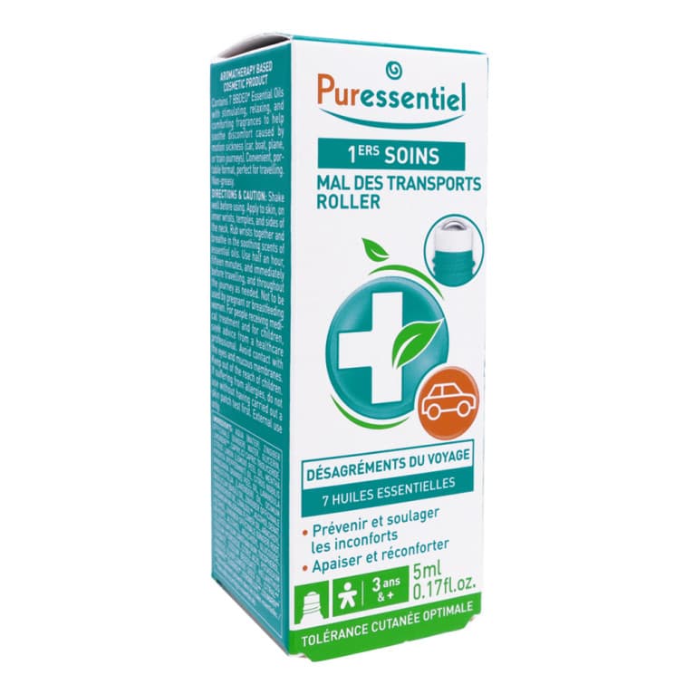 PURESSENTIEL 1ERS SOINS ROLLER MAL TRANSP 5ML