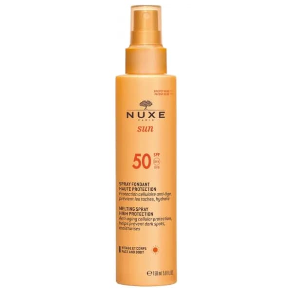 NUXE SUN SPF50 SPRAY VIS CORP FL/150ML