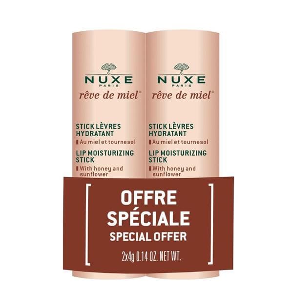 NUX STICKS LEVRES DUO 2X4G