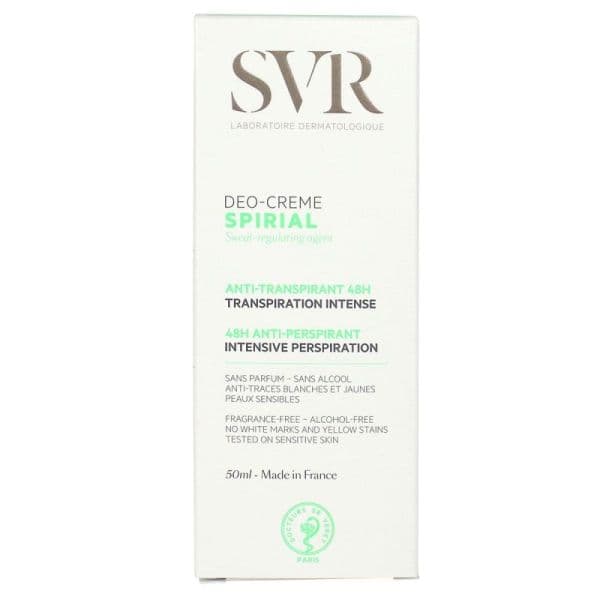 SVR SPIRIAL CR SOIN ANTI-TRANSP T/50ML