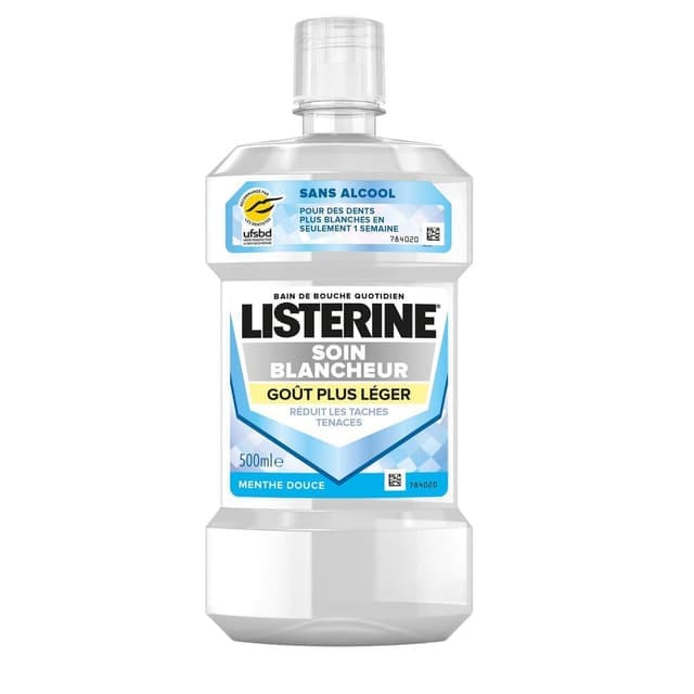 LISTERINE BLANCH BAIN BCH GOUT+LEG FL/500ML