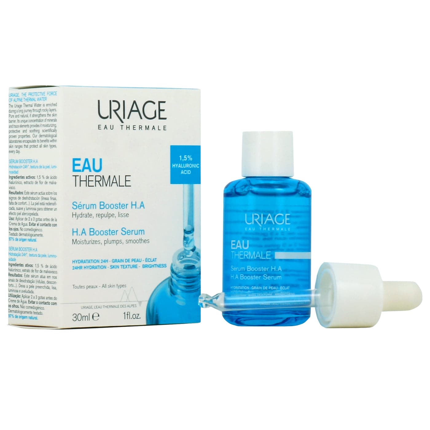 URIAGE EAU THERM SERUM BOOSTER HA FL AIR/30ML