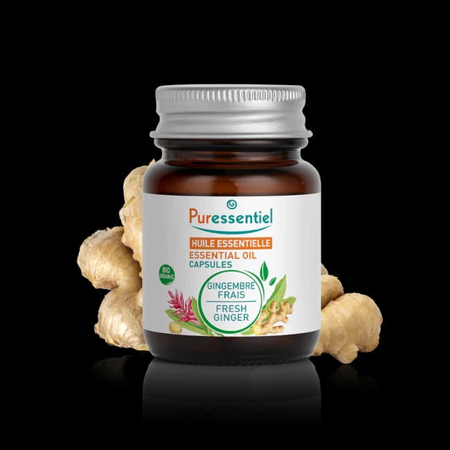 PURESSENTIEL HEBBD CAPS GINGEMBRE BIO B/60