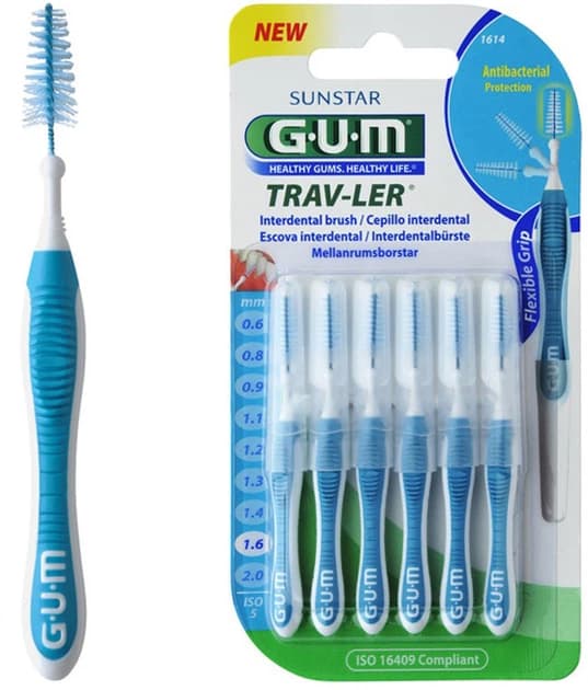 GUM TRAVLER BROSSETT IN-D VOY 1.6MM B/6