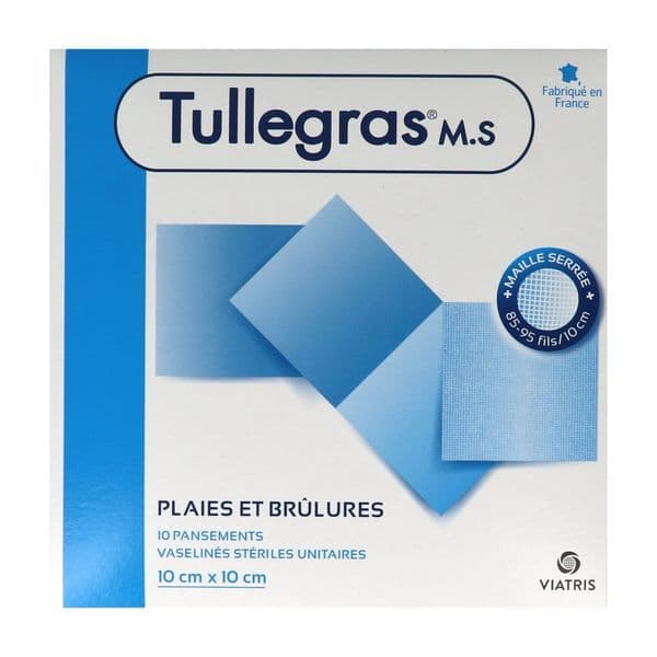 TULLEGRAS M.S. PANS STER VASEL 10X10CM B/10