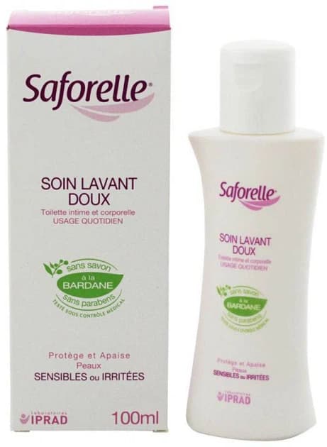 Biocodex SAFORELLE SOL SOIN LAV DOUX FL/100ML