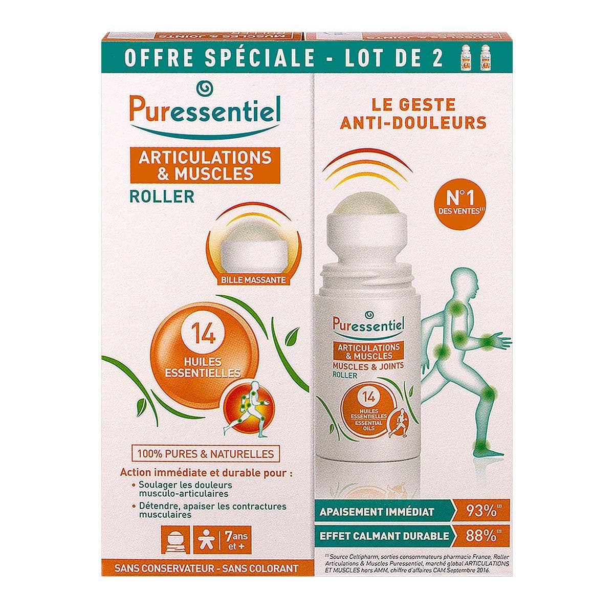 Puressentiel PURESSENTIEL ARTICUL MUSCLES ROLLER 2/75ML