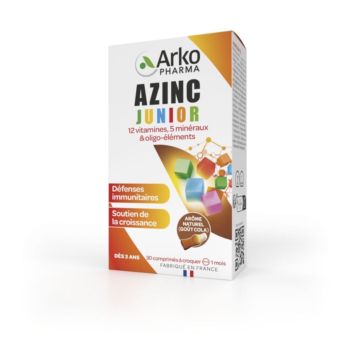 AZINC VITALITE JUNIOR CPR CROQ COLA B/30