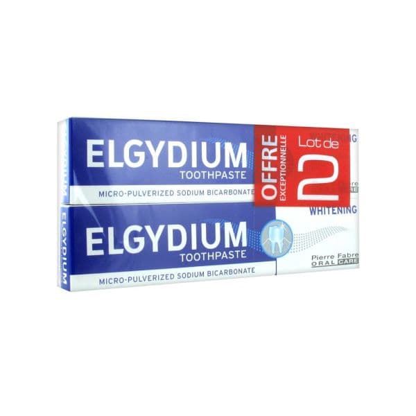 Pierre Fabre Oral Care ELGYD DTF BLANCHEUR PATE ANTI-TACH 2T/75ML