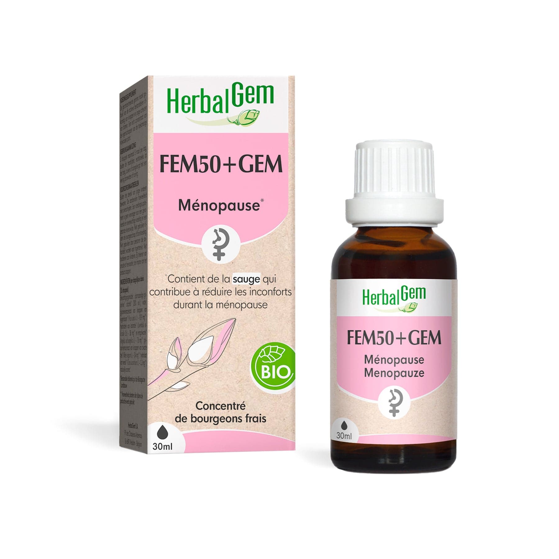 FEM50+GEM S BUV BIO FL C-GTT/30ML