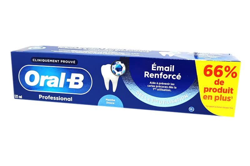 ORAL B PROF EMAIL RENFORCE DENTIF T/125ML