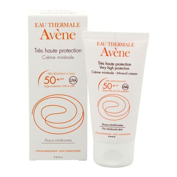 Avène AVENE SOLAIRE SPF50+ MINERAL CR HTE PROT 50ML