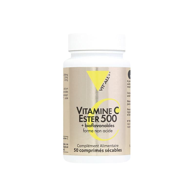 VIT'ALL+ VITAMINE C ESTER 500MG+ BIOFLANOIDES