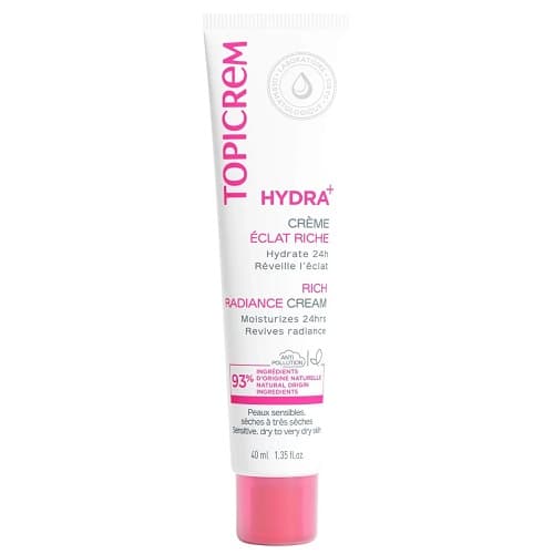 TOPICREM HYDRA+ CR HYDRAT ECLAT RICHE T/40ML