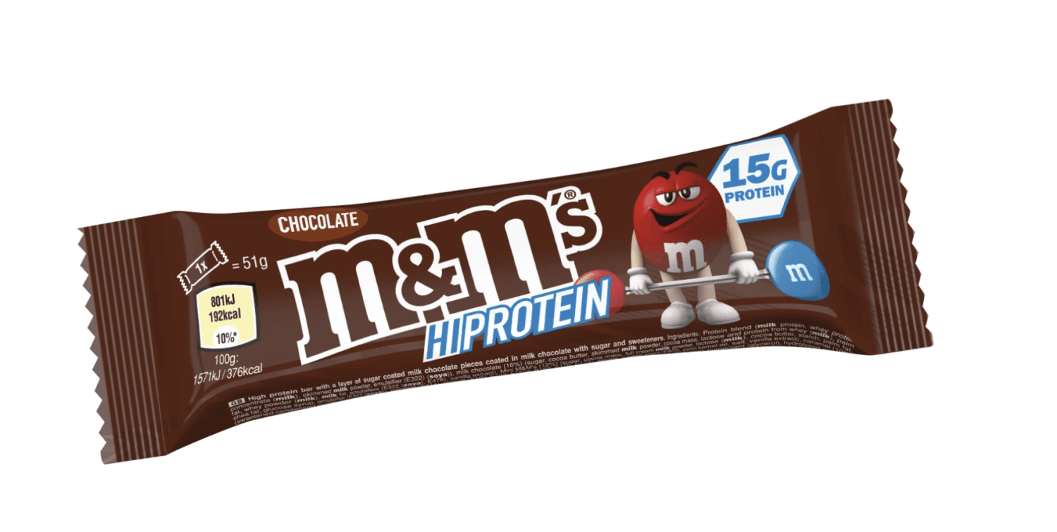 M & M'S HIPROTEIN CRISPY
