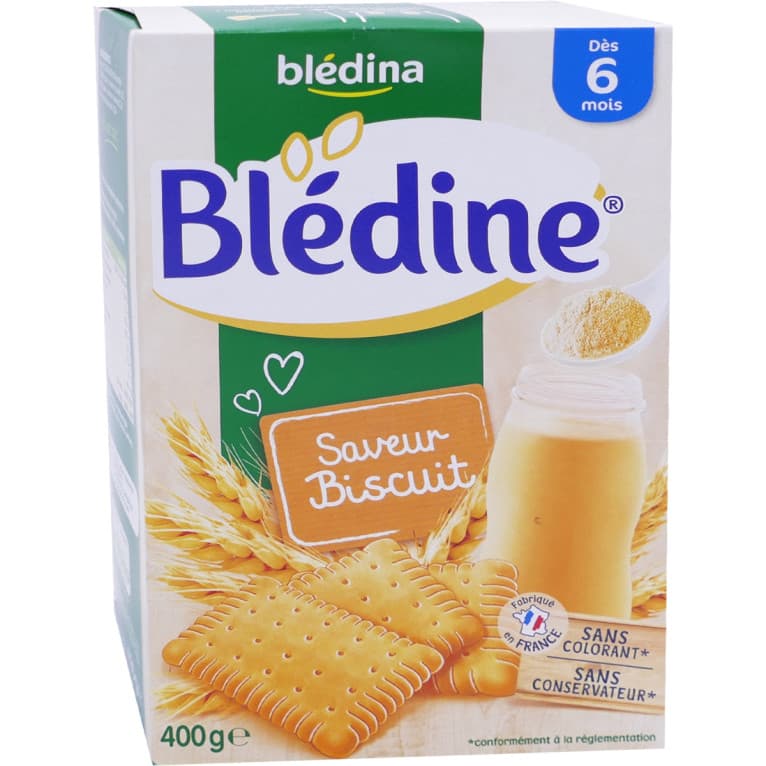 Blédina BLEDINE FARINE INST SAVEUR BISCUIT B/400G