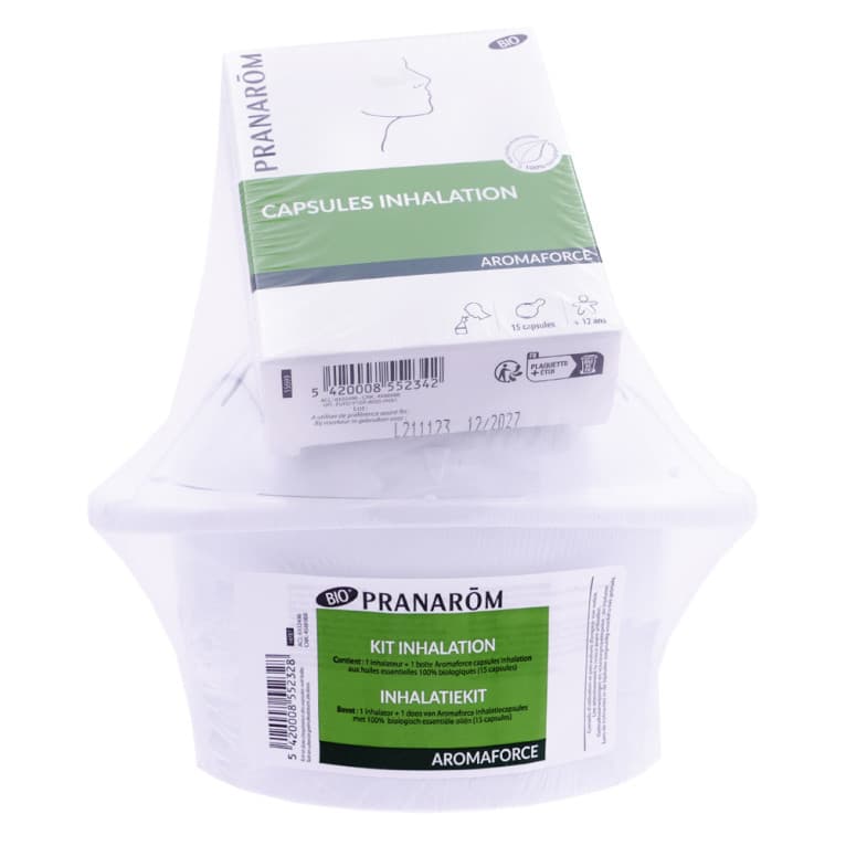 Pranarôm AROMAFORCE CAPS INHALATION BIO B/15MONO-D+INH