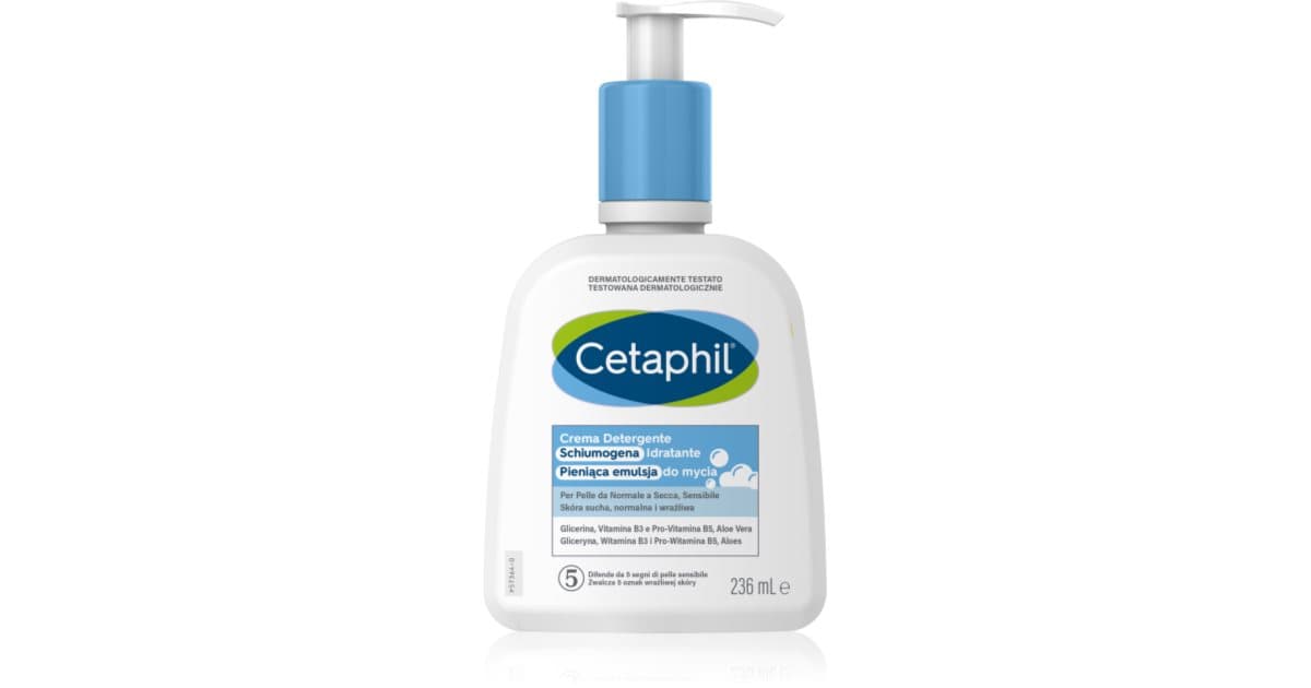 CETAPHIL CREME LAVANTE HYDTATANT 236ML