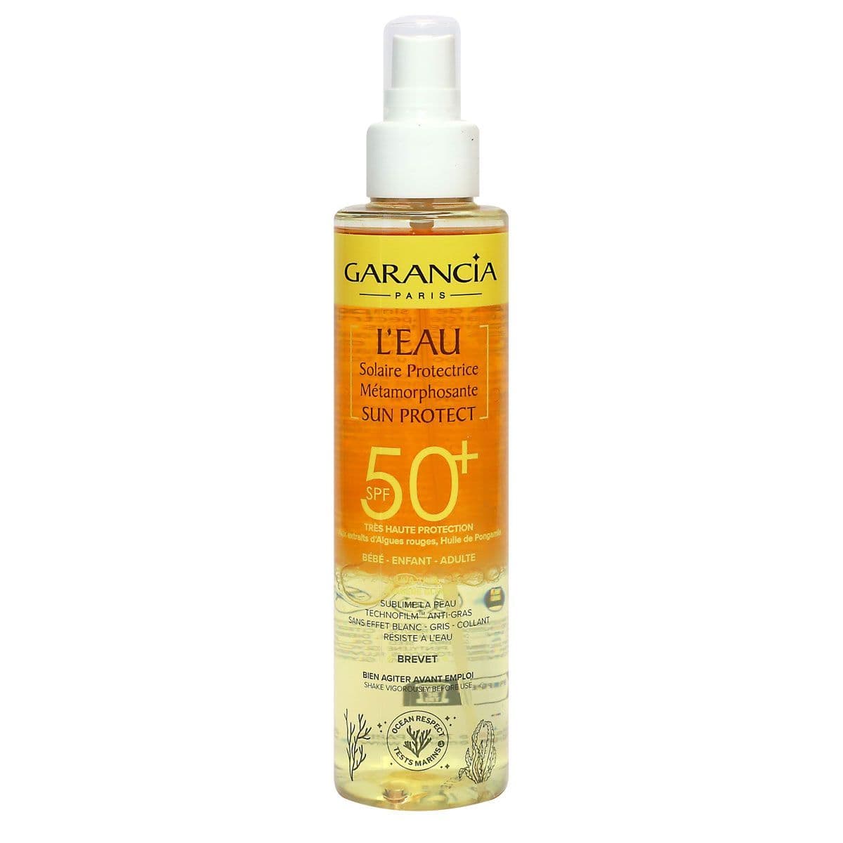 GARANCIA SOLAIRE EAU 50 150ML
