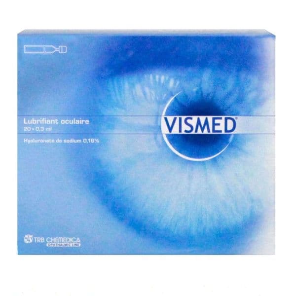 Horus Pharma VISMED S OCUL STER LUBRIF 20UNID/0,3ML