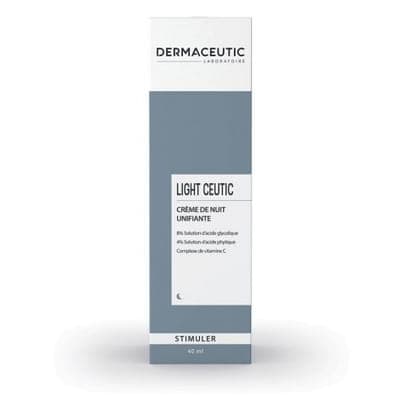 DERMACEUTIC LIGHT CEUTIC CR NUIT UNIF 40ML