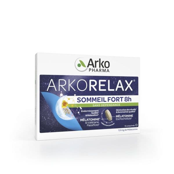ARKORELAX SOMMEIL FORT 8H CPR B/15