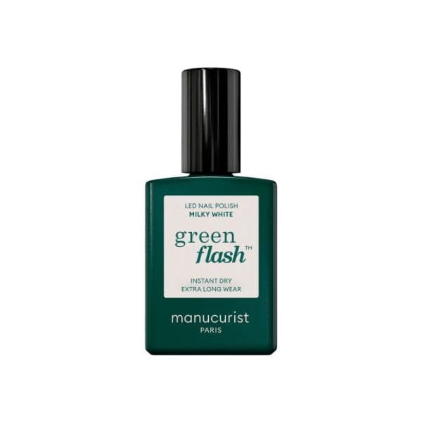 MANUCURIST GREEN FLASH-MILKY WHITE 15ML