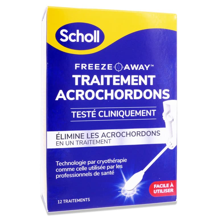 SCHOLL TRAITEMENT ACROCHORDONS