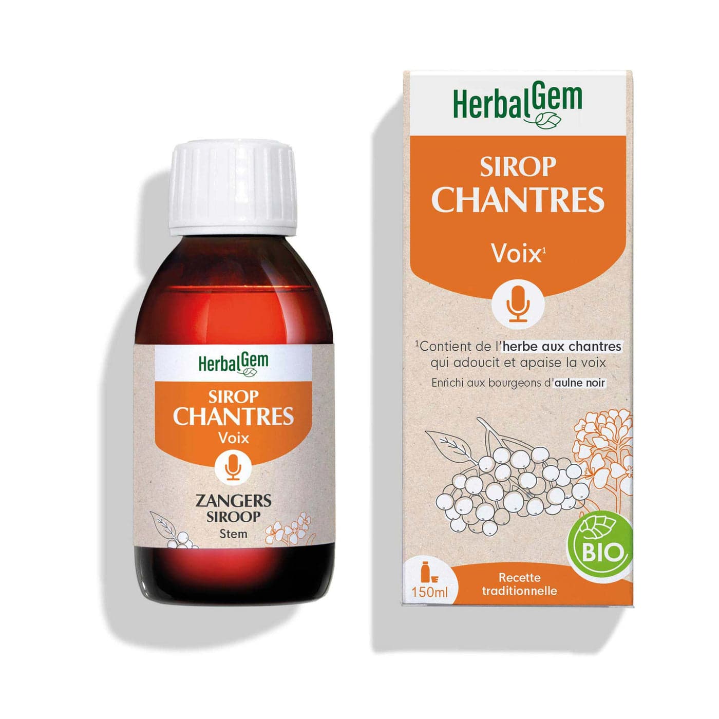 HERBALGEM SP BIO DES CHANTRES FL/150ML
