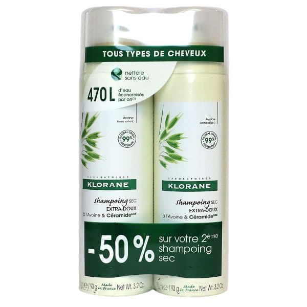 Klorane KLORANE CAPILL SHAMP SEC AV CERAM 2SPR/150ML