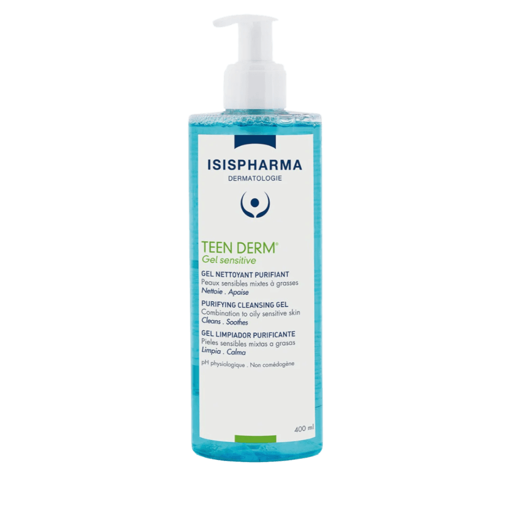 TEEN DERM GEL SENS GEL NETTOY PURIF 400ML