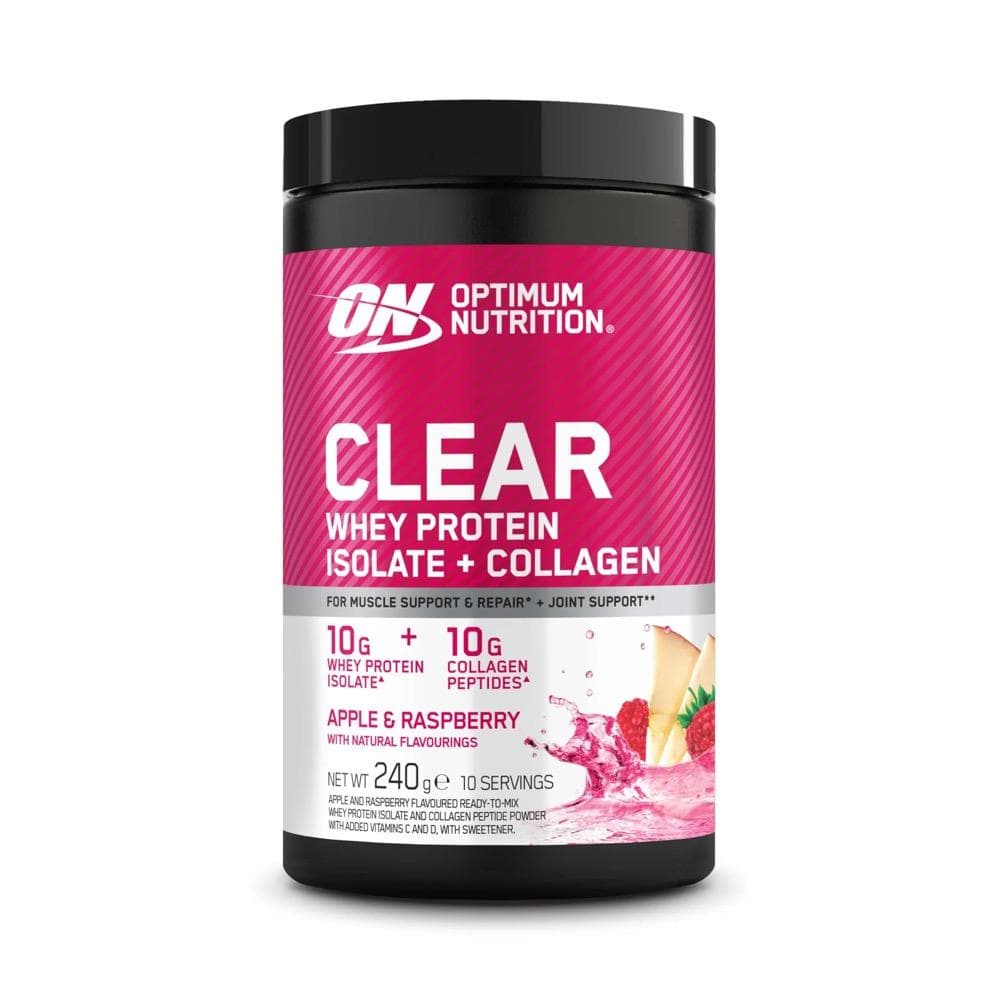 ON GOLD STANDARD CLEAR WHEY + COLLAGEN 240G APPLE