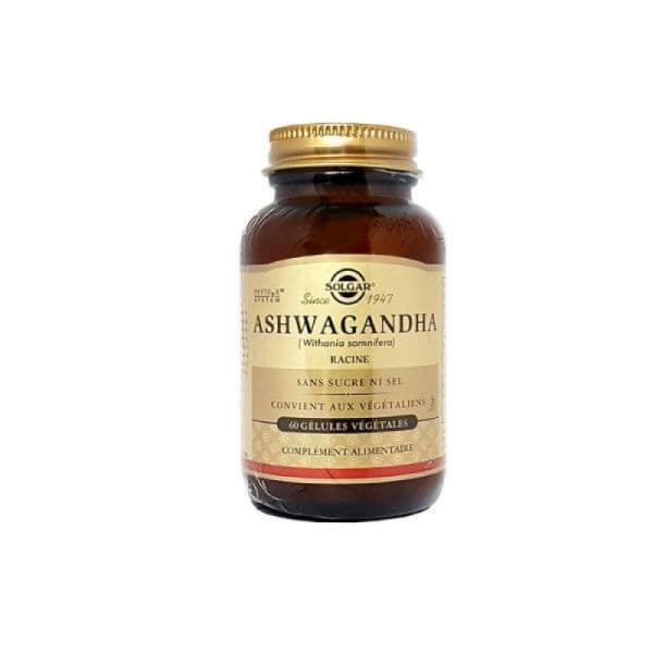 SOLGAR ASHWAGANDHA 60 GEL VEG