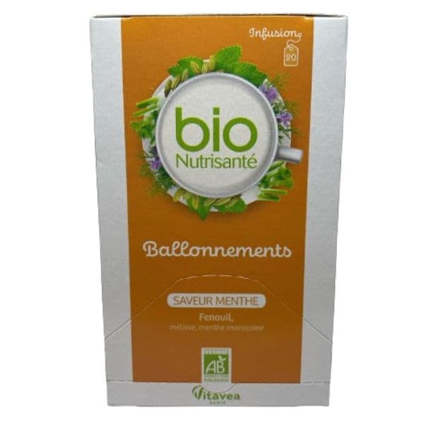 NUTRISANTE INFUS BIO BALLONNEMENT 20 SACHETS
