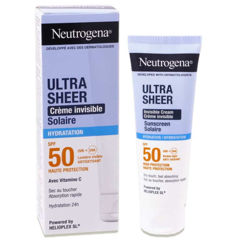 NEUTROGENA ULTRA SHEER SPF50 CR HYDRAT 50ML